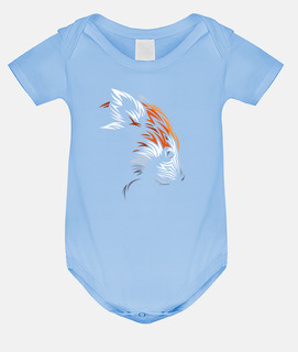Baby bodysuit, sky blue