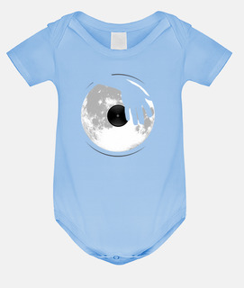 Baby bodysuit, sky blue