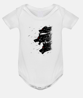 Baby bodysuit, white