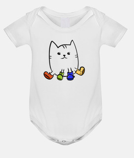 Baby bodysuit, white