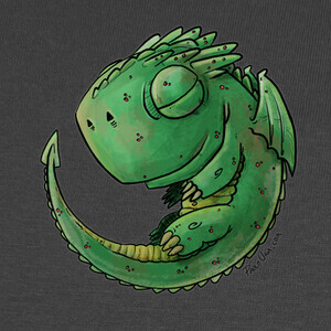 T-shirt piccolo drago