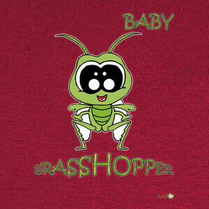baby grasshopper T-shirts