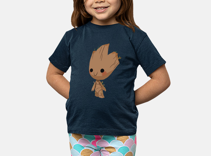 Baby groot kids t shirt tostadora