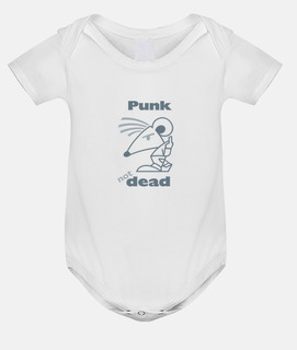 BABY Punk Not Dead Gris by Stef