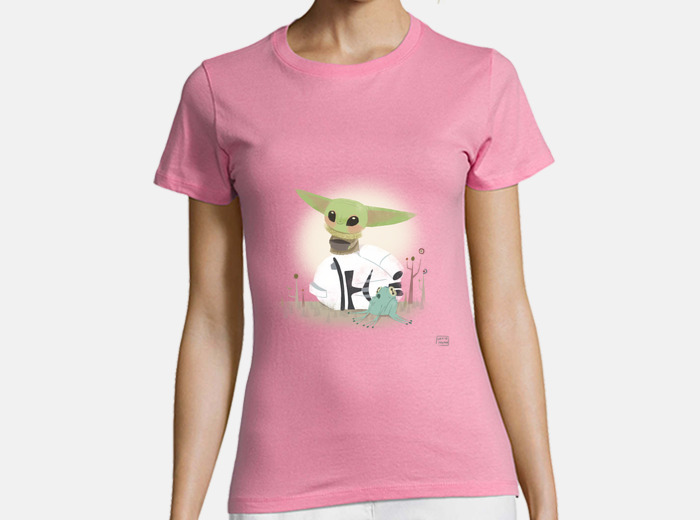 Playera baby yoda discount mujer