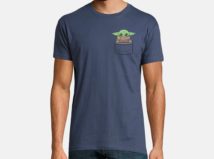 Camiseta baby yoda bolsillo new arrivals