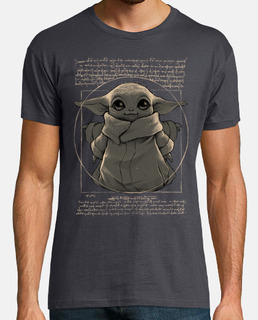 Baby yoda cute mandalorian Da vinci