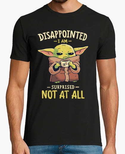 Baby Yoda Mandalorian Café Camiseta