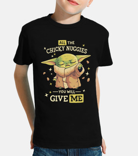 baby yoda mandalorian chicky nuggies