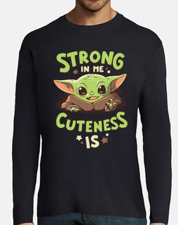 Baby Yoda Mandalorian Fuerza Camiseta