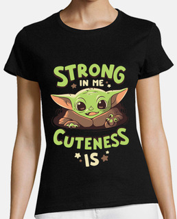 Baby Yoda Mandalorian Fuerza Camiseta
