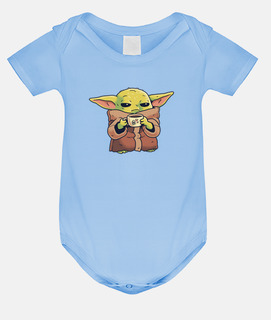 Baby Yoda Mandalorian Morning Coffee