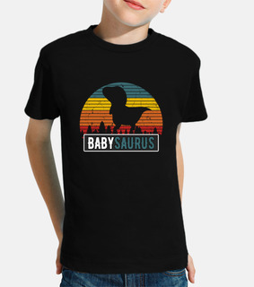 Babysaurus Child T Rex Dinosaur Retro