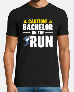 Bachelor Caution Groom Marrying Wedding Day