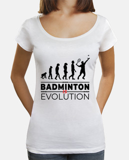 Badminton is evolution Message Humour