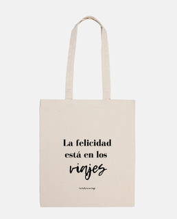 bag happiness is in travel