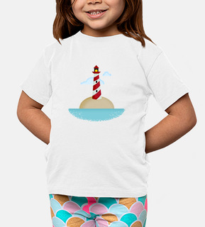 Bambino, manica corta, bianca