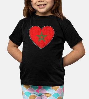 bandera de marruecos amor corazon