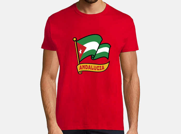 Bandera de Andalucía' Camiseta hombre