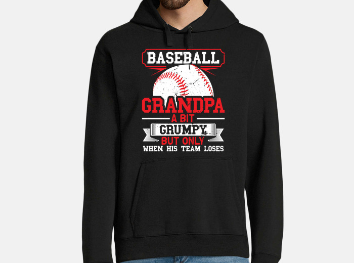 Baseball Grandpa Seams Short-Sleeve T-Shirt