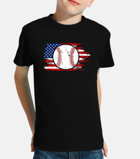 baseball patriottico 4 luglio americano