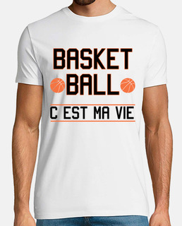 Basket ball c est ma vie idée cadeau ba