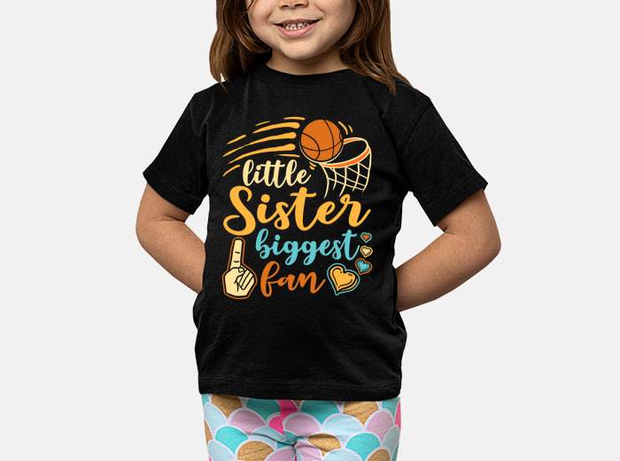 Little sister best sale basketball shirts