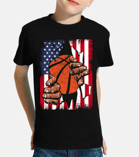 Basketball Pallacanestro Bandiera USA