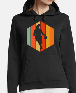 Basketball woman retro vintage