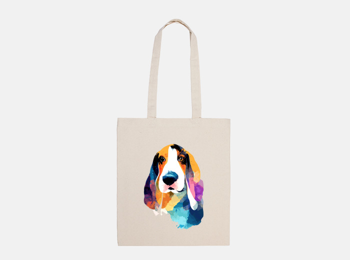 Basset hound tote bags best sale