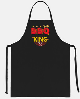 BBQ King Roi Barbecue Message Humour