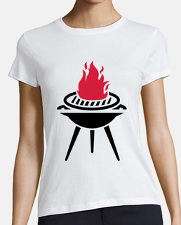bbq red fire flame