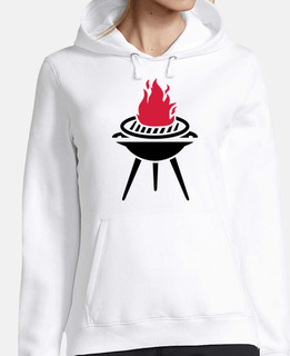 bbq red fire flame