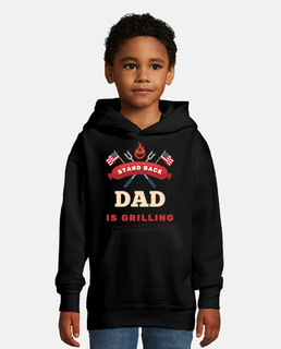 BBQ Smoker Stand Back Dad Is Grilling Funny Fathers Day