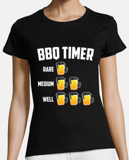 BBQ Timer Beer Drinking Funny Grilling
