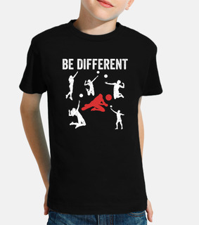 Be Different Volleyball Player