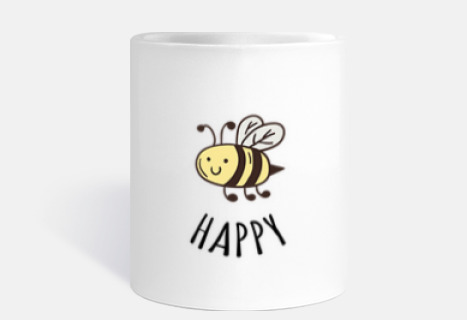 be happy , bee happy, cool ,zen,