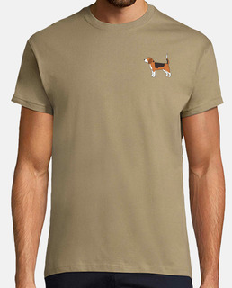 Beagle minimalista, camiseta