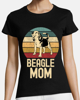 Beagle Mom retro vintage