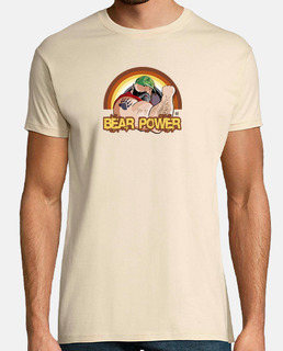 bear puissance t-shirt basique