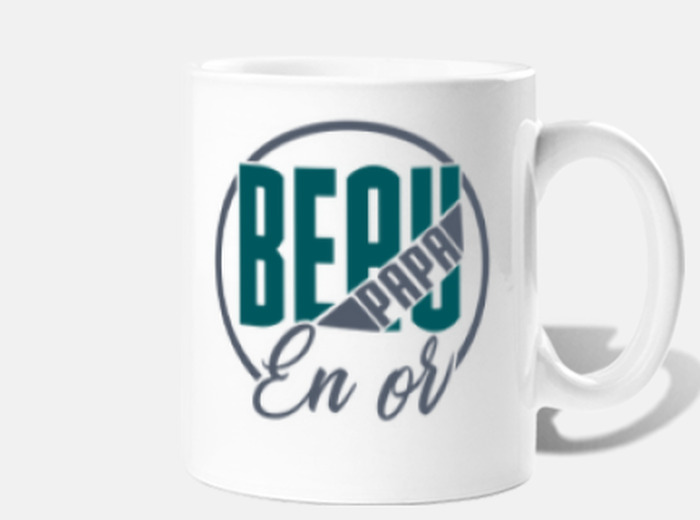 Cadeau noël beau-papa. Mug personnalisé joyeux noël beau-père