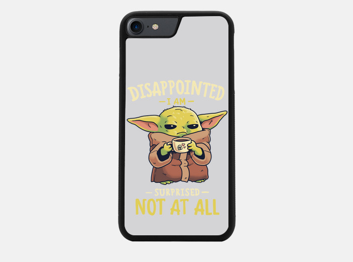 Coque Iphone 7 8 Bebe Yoda Cafe Mandalorien Meme Portable Tostadora Fr