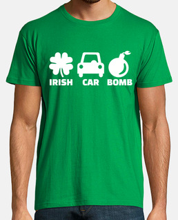 bebida irlandesa en coche bomba