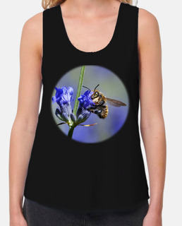bee on lavender flowers (chest)