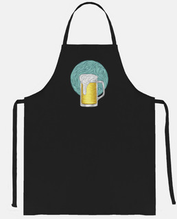 beer painting apron