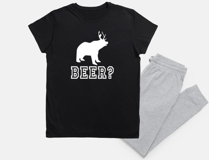 beer reindeer bear alcohol hunter