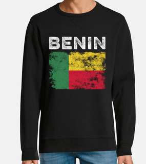 Benin Flag Distressed   Beninese Flag