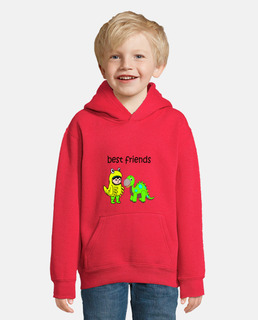 best amis, sweat-shirt pour enfants