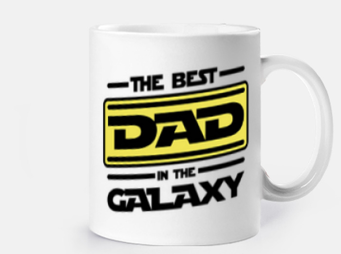 Best dad in 2024 the galaxy mug