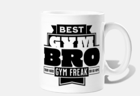 best regalo tazza da palestra bro tazza fitness gymbro powerlifting powerbuilding bodybuilding
